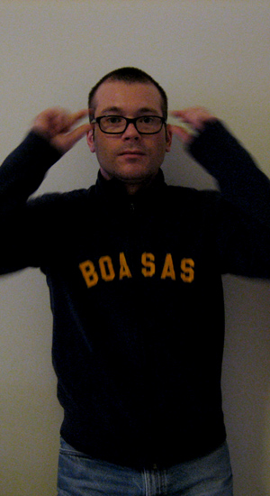 suited up and ready to go.